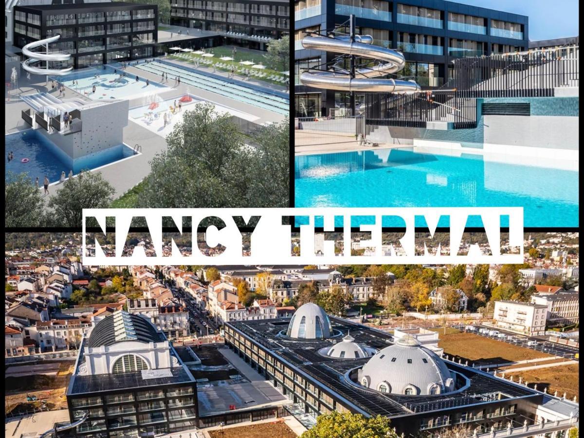 Proche Nancy Centre, A Quelques Pas Des Thermes Et Du Campus Artem, Appartement Calme Avec Parking Gratuit Ngoại thất bức ảnh